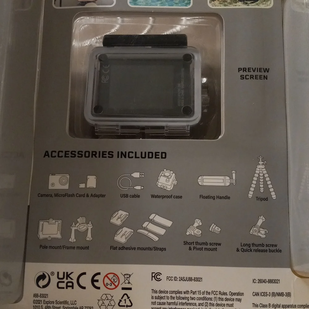 4K WiFi action camera